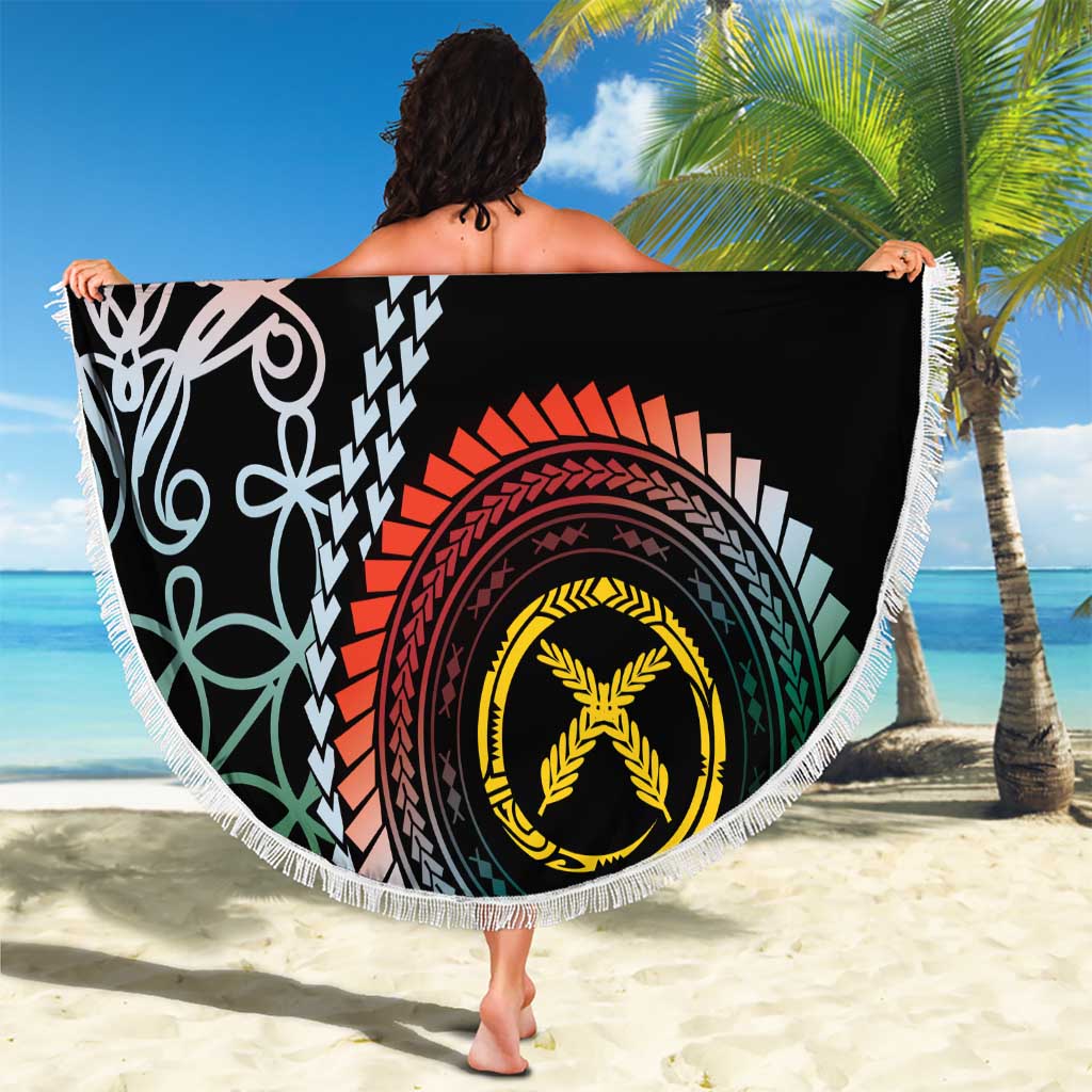 Proudly Ni-Van Sandroing Inspired Beach Blanket Penama Classic Style LT7 - Polynesian Pride