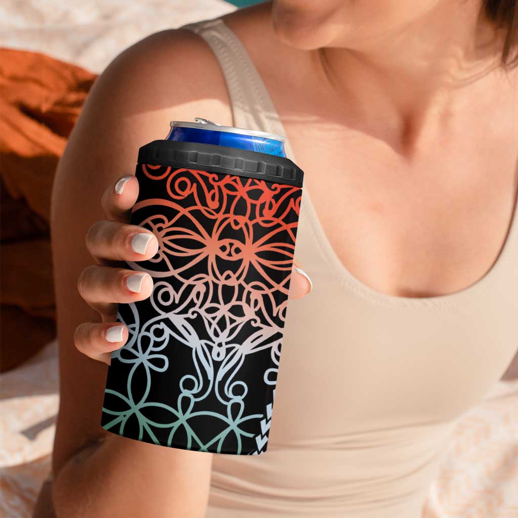 Proudly Ni-Van Sandroing Inspired 4 in 1 Can Cooler Tumbler Penama Classic Style LT7 - Polynesian Pride