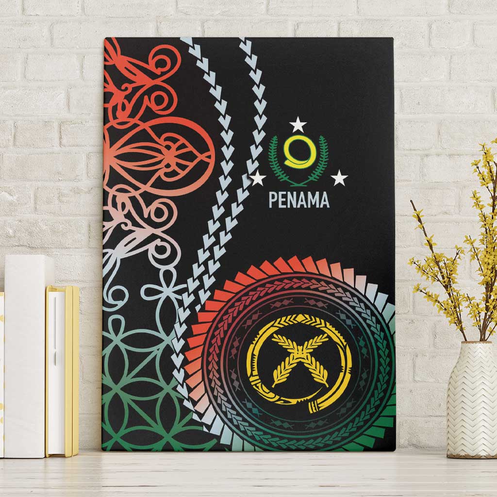 Proudly Ni-Van Sandroing Inspired Canvas Wall Art Penama Classic Style LT7 Without Frame Colorful - Polynesian Pride