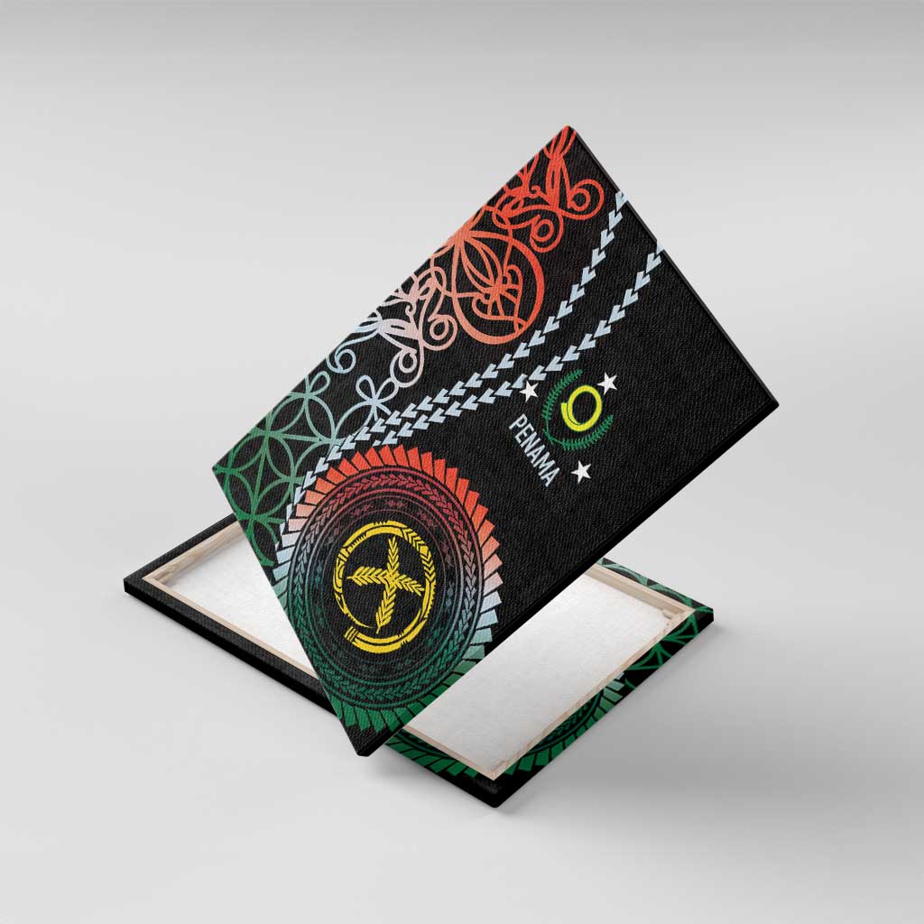 Proudly Ni-Van Sandroing Inspired Canvas Wall Art Penama Classic Style LT7 With Frame Colorful - Polynesian Pride