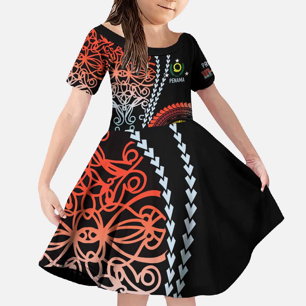 Proudly Ni-Van Sandroing Inspired Family Matching Mermaid Dress and Hawaiian Shirt Penama Classic Style