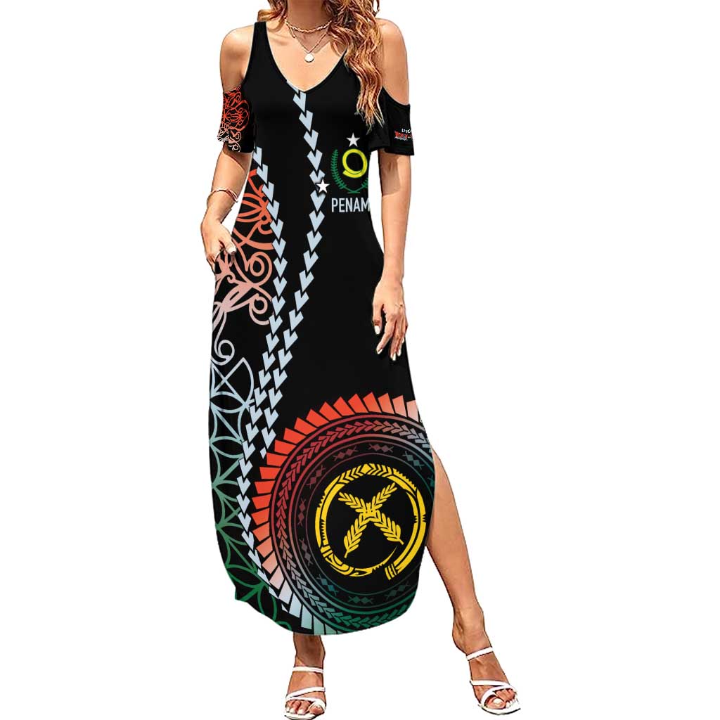 Proudly Ni-Van Sandroing Inspired Family Matching Summer Maxi Dress and Hawaiian Shirt Penama Classic Style