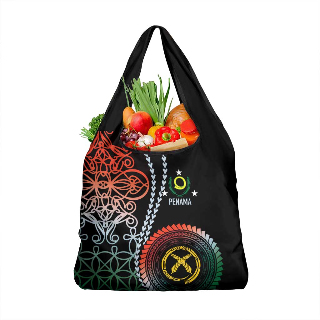 Proudly Ni-Van Sandroing Inspired Grocery Bag Penama Classic Style LT7 1-pack One Size Colorful - Polynesian Pride