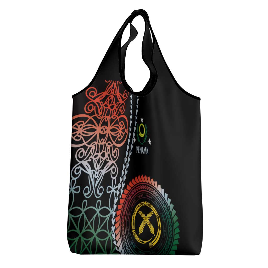 Proudly Ni-Van Sandroing Inspired Grocery Bag Penama Classic Style LT7 - Polynesian Pride