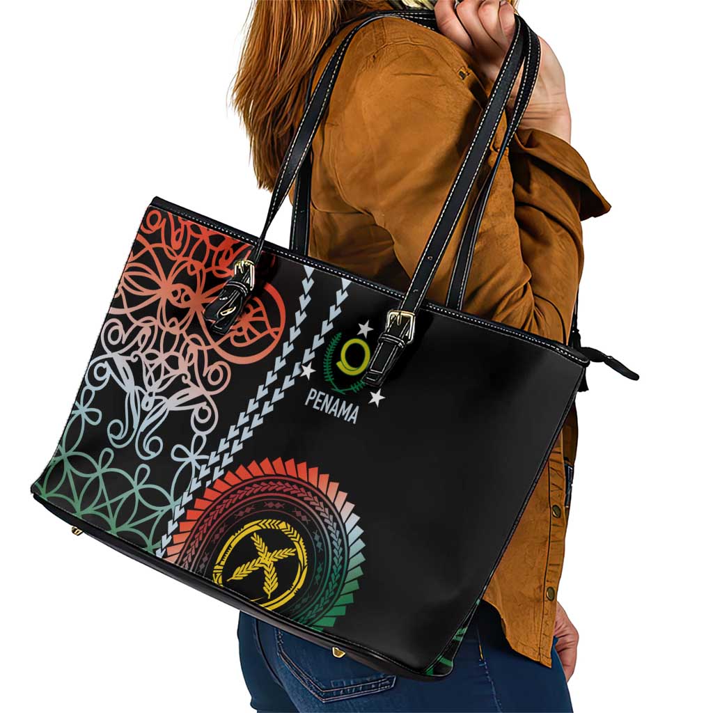 Proudly Ni-Van Sandroing Inspired Leather Tote Bag Penama Classic Style