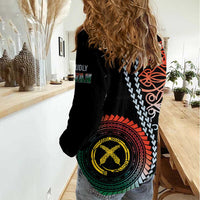 Proudly Ni-Van Sandroing Inspired Women Casual Shirt Penama Classic Style