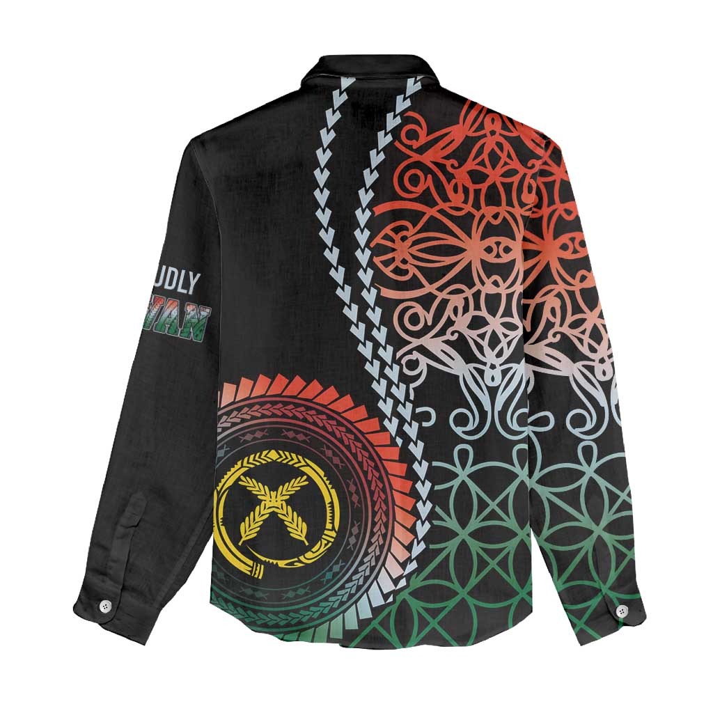 Proudly Ni-Van Sandroing Inspired Women Casual Shirt Penama Classic Style