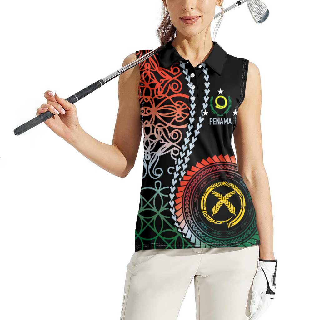 Proudly Ni-Van Sandroing Inspired Women Sleeveless Polo Shirt Penama Classic Style