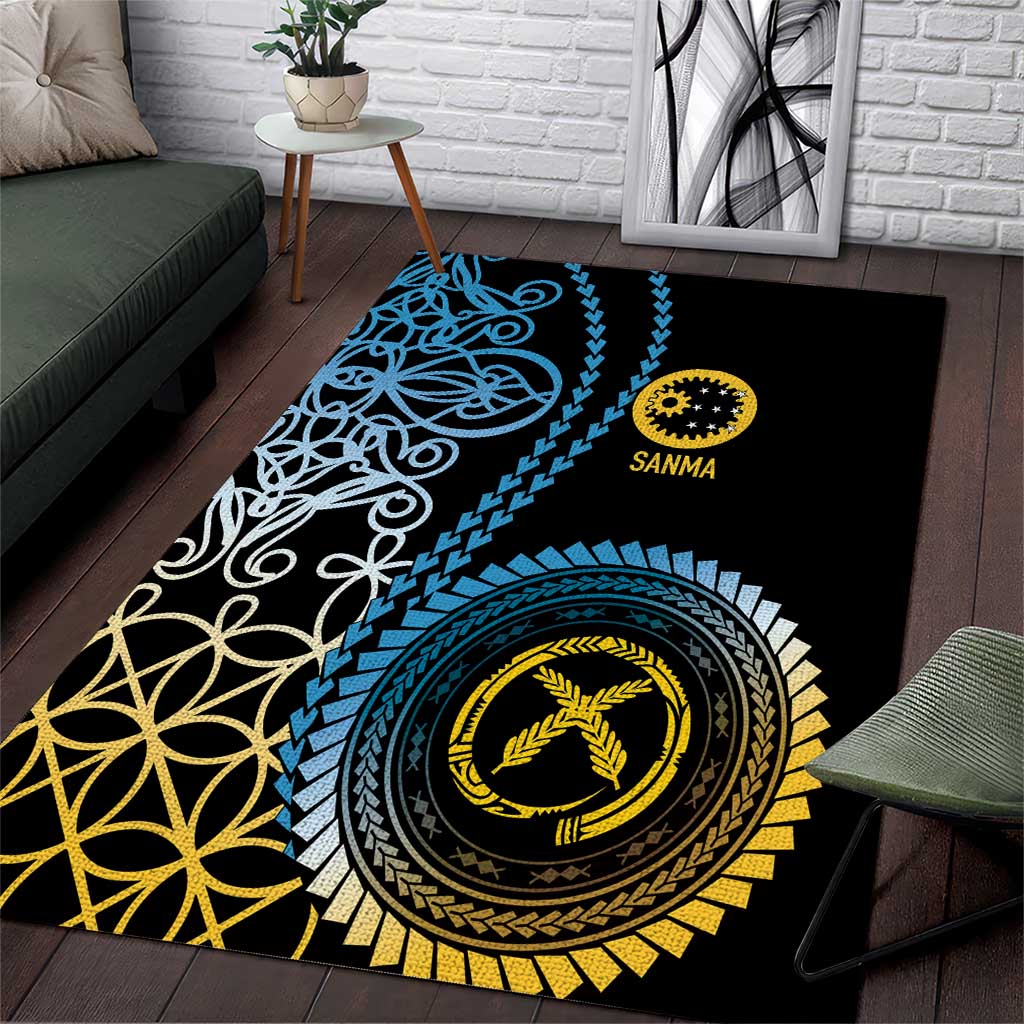 Proudly Ni-Van Sandroing Inspired Area Rug Sanma Classic Style