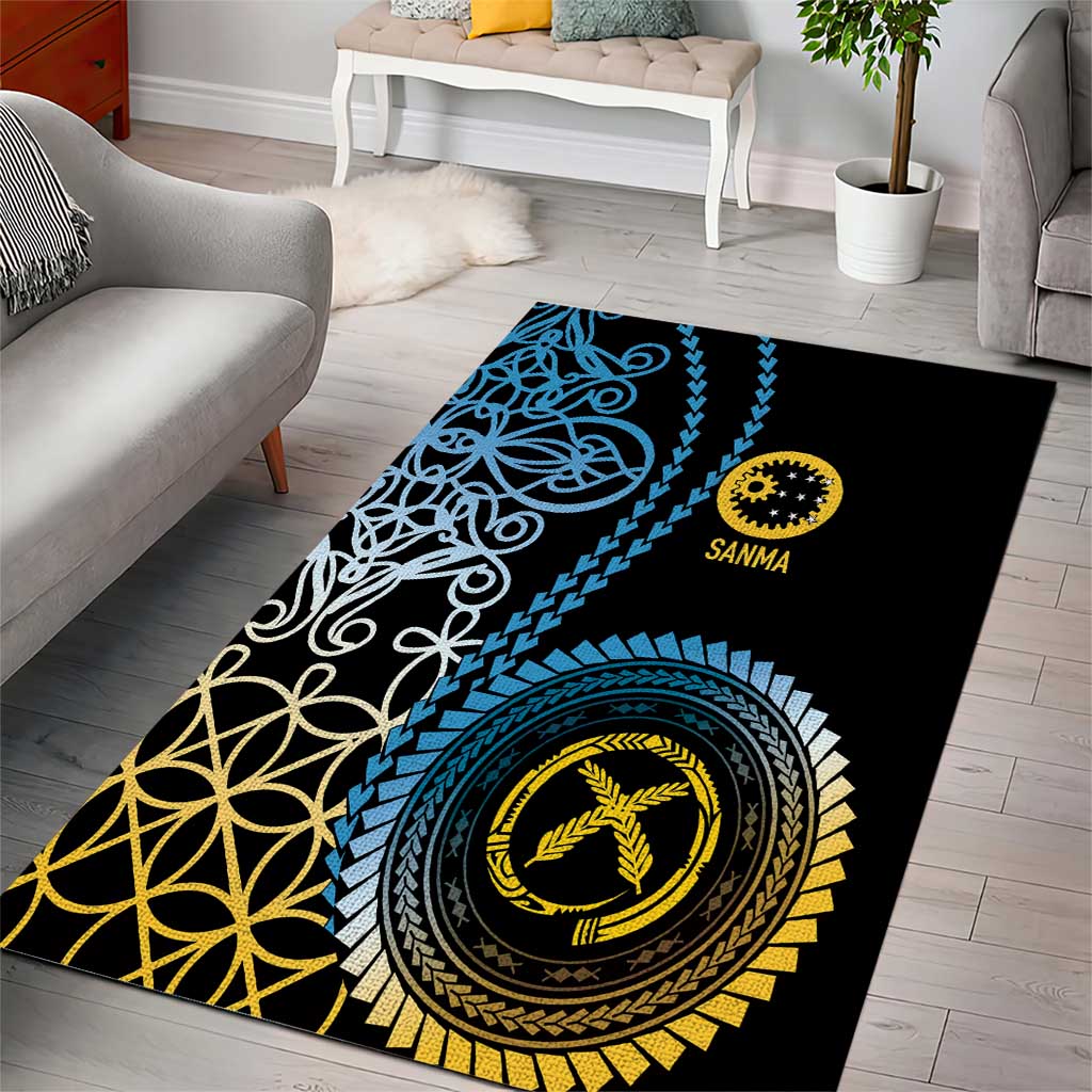 Proudly Ni-Van Sandroing Inspired Area Rug Sanma Classic Style