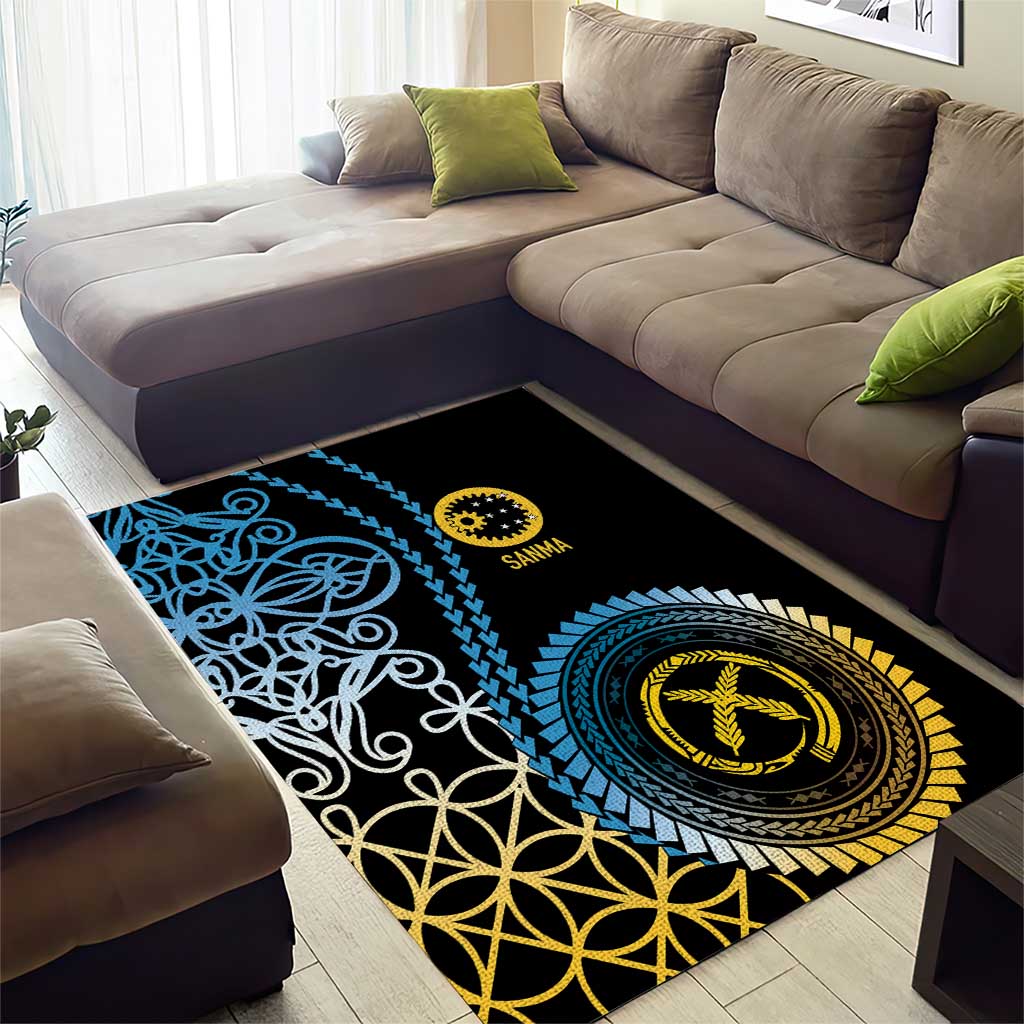 Proudly Ni-Van Sandroing Inspired Area Rug Sanma Classic Style