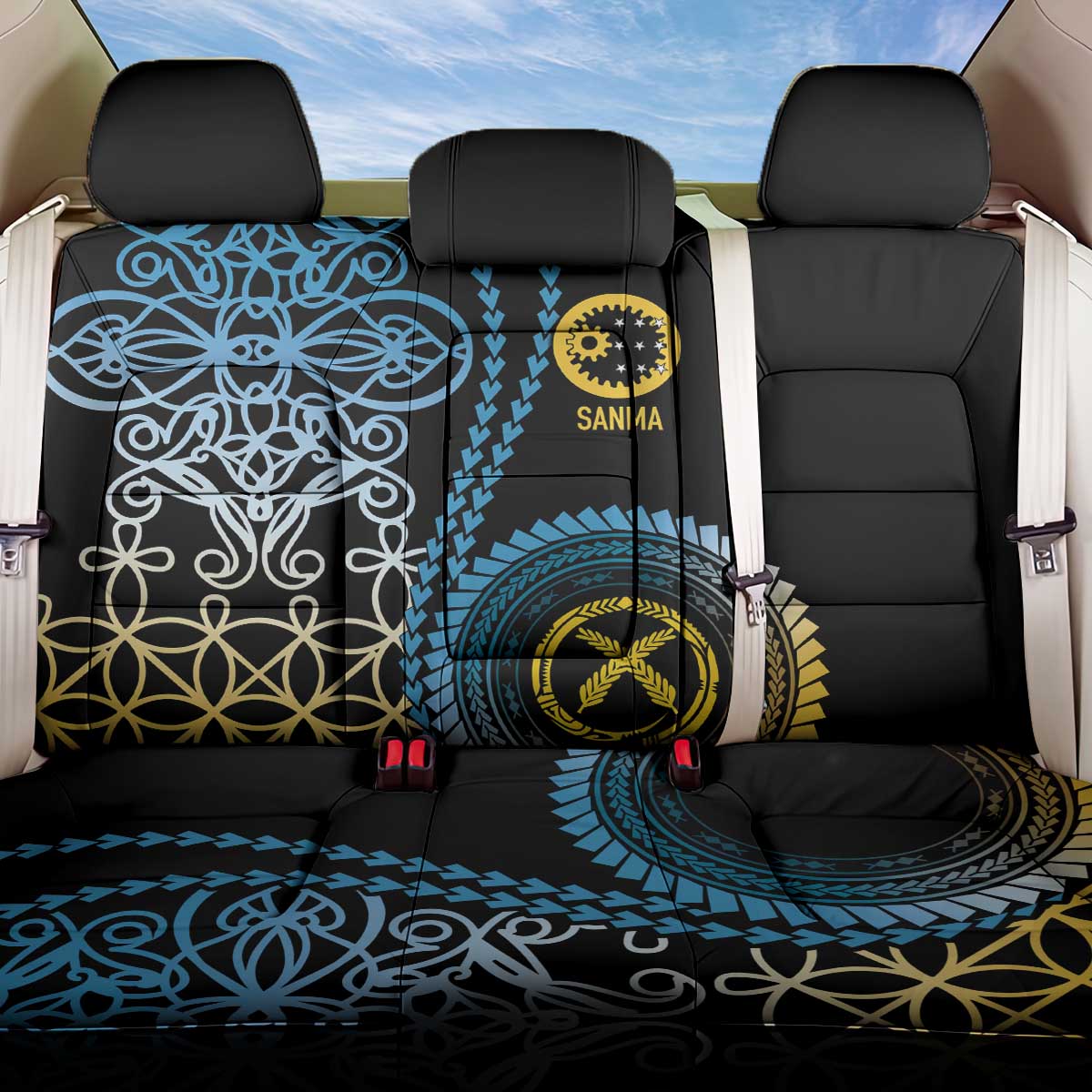 Proudly Ni-Van Sandroing Inspired Back Car Seat Cover Sanma Classic Style