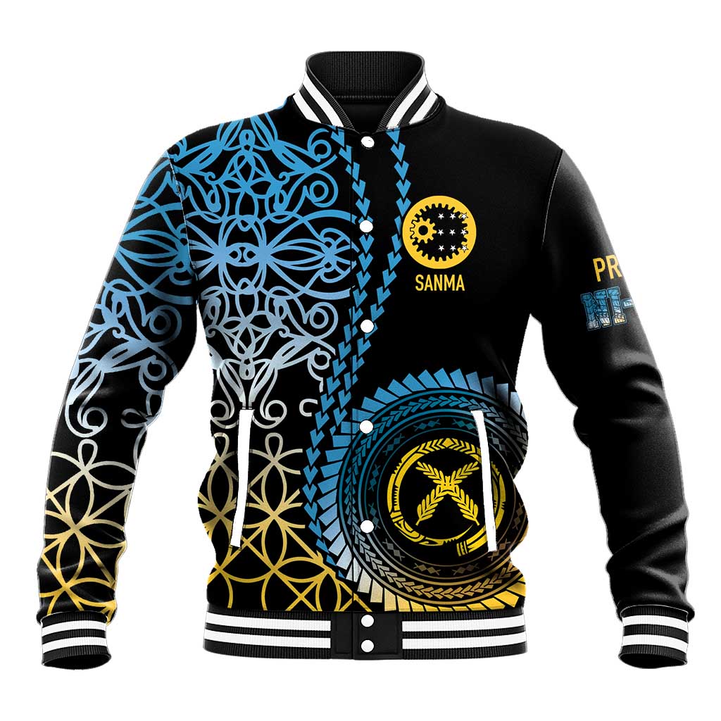 Proudly Ni-Van Sandroing Inspired Baseball Jacket Sanma Classic Style LT7 Unisex Colorful - Polynesian Pride