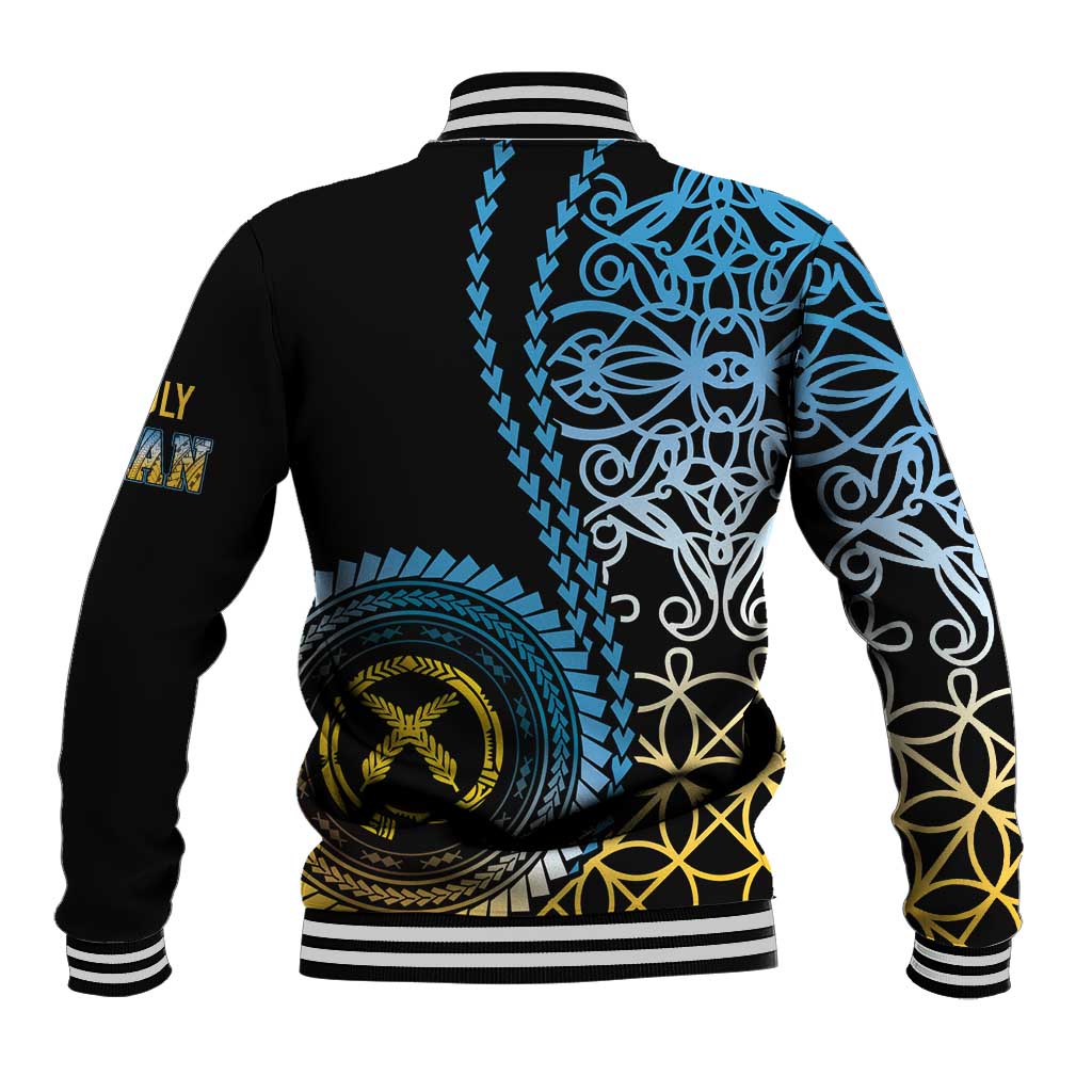 Proudly Ni-Van Sandroing Inspired Baseball Jacket Sanma Classic Style LT7 - Polynesian Pride