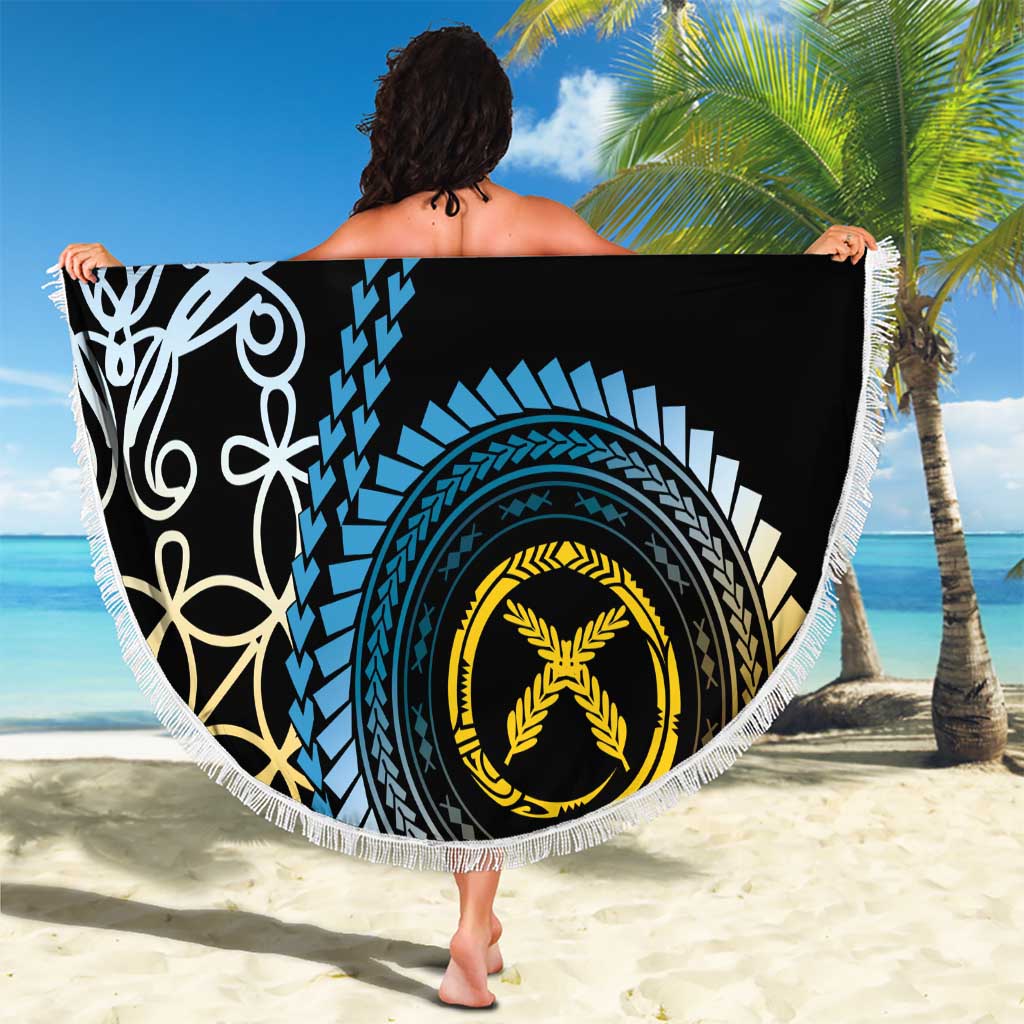 Proudly Ni-Van Sandroing Inspired Beach Blanket Sanma Classic Style LT7 - Polynesian Pride