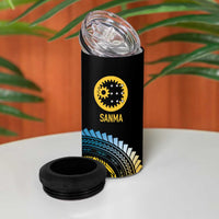 Proudly Ni-Van Sandroing Inspired 4 in 1 Can Cooler Tumbler Sanma Classic Style LT7 - Polynesian Pride