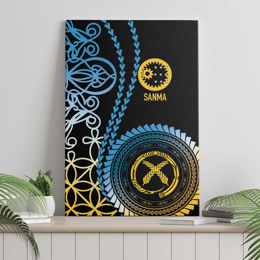 Proudly Ni-Van Sandroing Inspired Canvas Wall Art Sanma Classic Style LT7 - Polynesian Pride