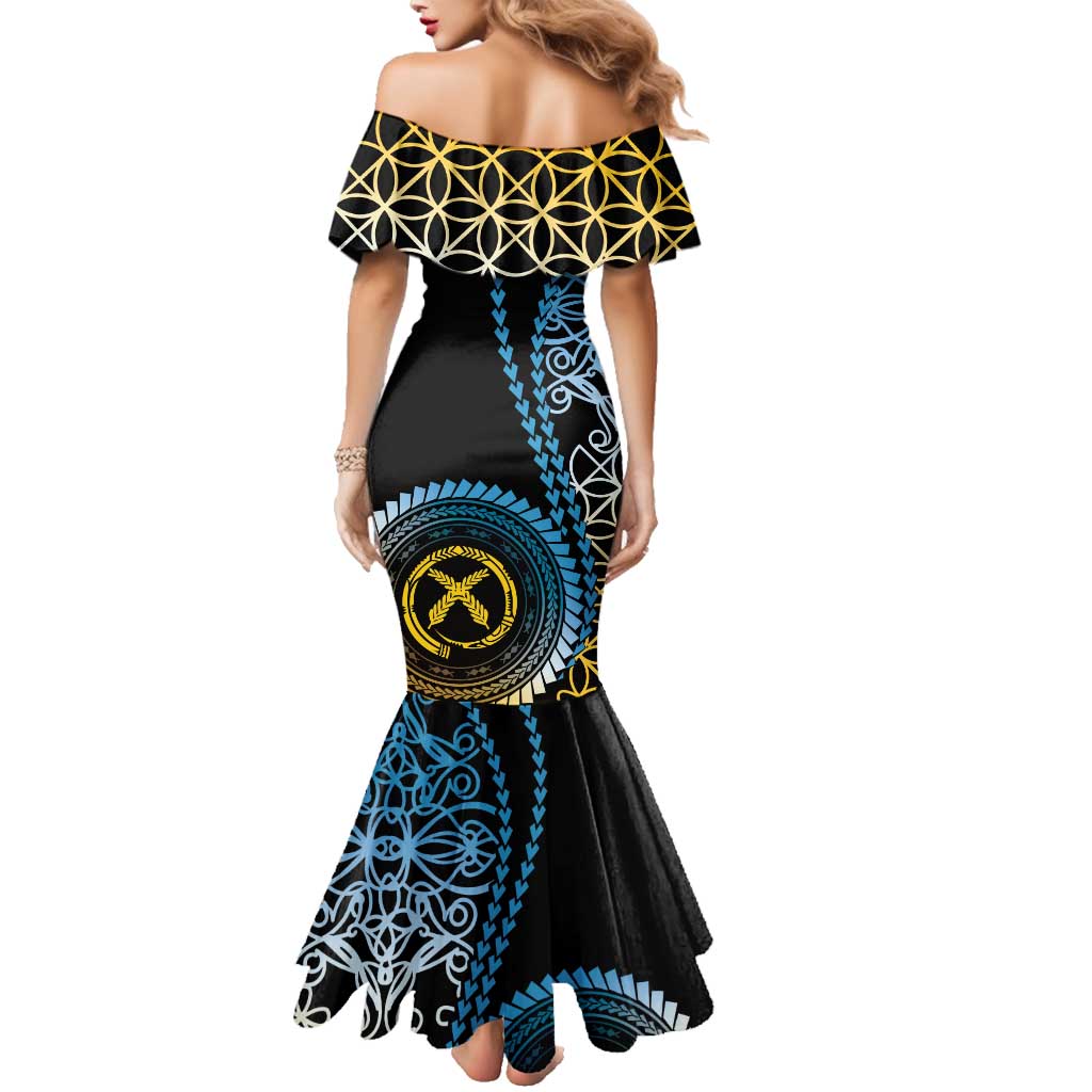 Proudly Ni-Van Sandroing Inspired Family Matching Mermaid Dress and Hawaiian Shirt Sanma Classic Style