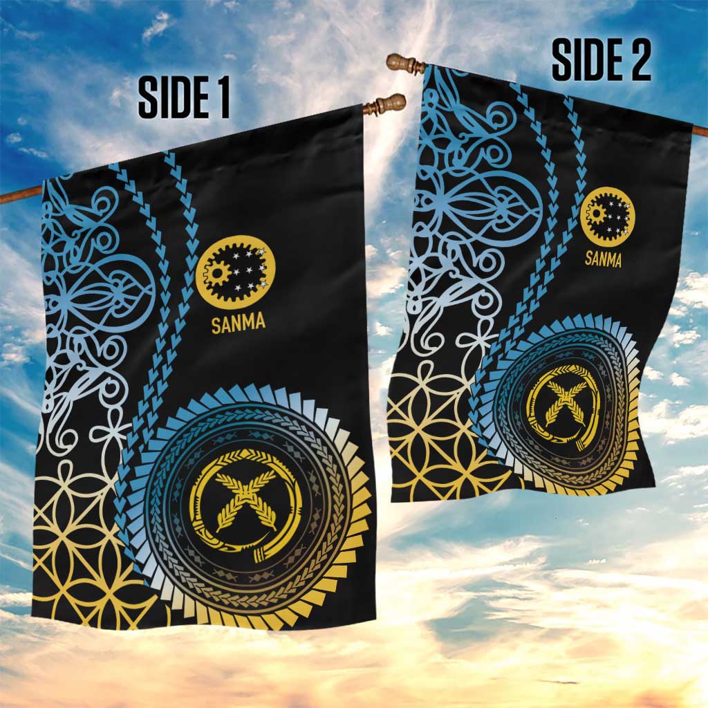 Proudly Ni-Van Sandroing Inspired Garden Flag Sanma Classic Style