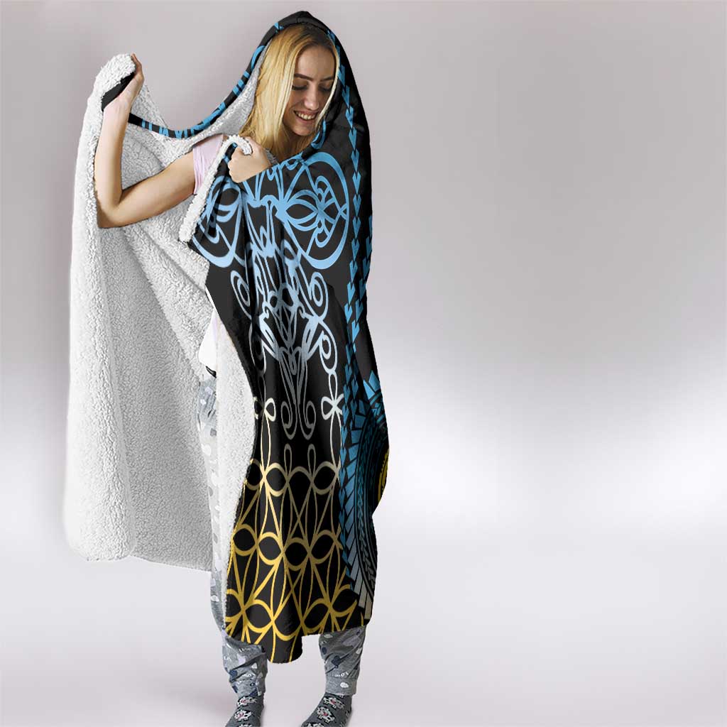 Proudly Ni-Van Sandroing Inspired Hooded Blanket Sanma Classic Style LT7 - Polynesian Pride