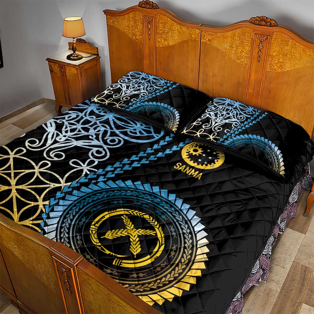 Proudly Ni-Van Sandroing Inspired Quilt Bed Set Sanma Classic Style