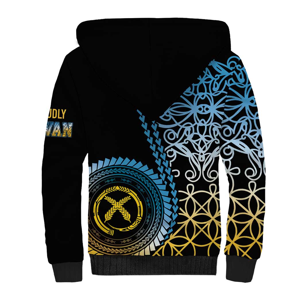 Proudly Ni-Van Sandroing Inspired Sherpa Hoodie Sanma Classic Style LT7 - Polynesian Pride