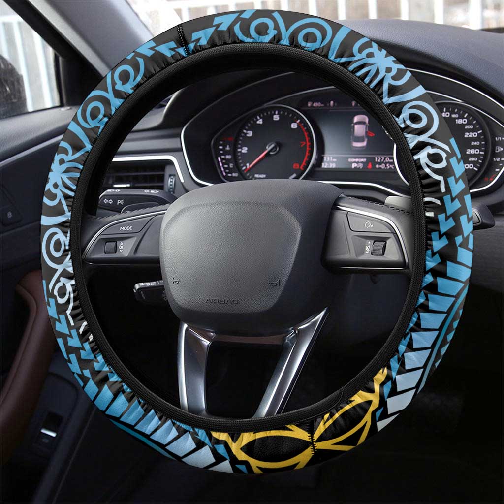 Proudly Ni-Van Sandroing Inspired Steering Wheel Cover Sanma Classic Style LT7 - Polynesian Pride