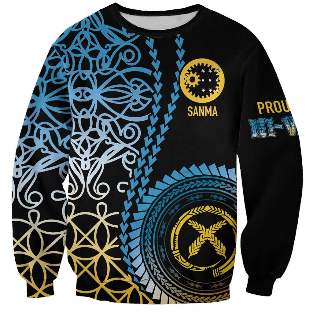 Proudly Ni-Van Sandroing Inspired Sweatshirt Sanma Classic Style LT7 Unisex Colorful - Polynesian Pride