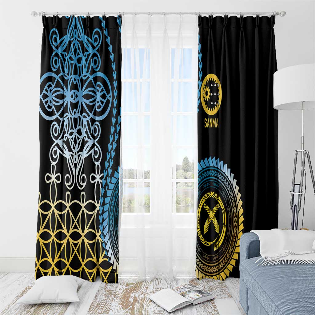 Proudly Ni-Van Sandroing Inspired Window Curtain Sanma Classic Style