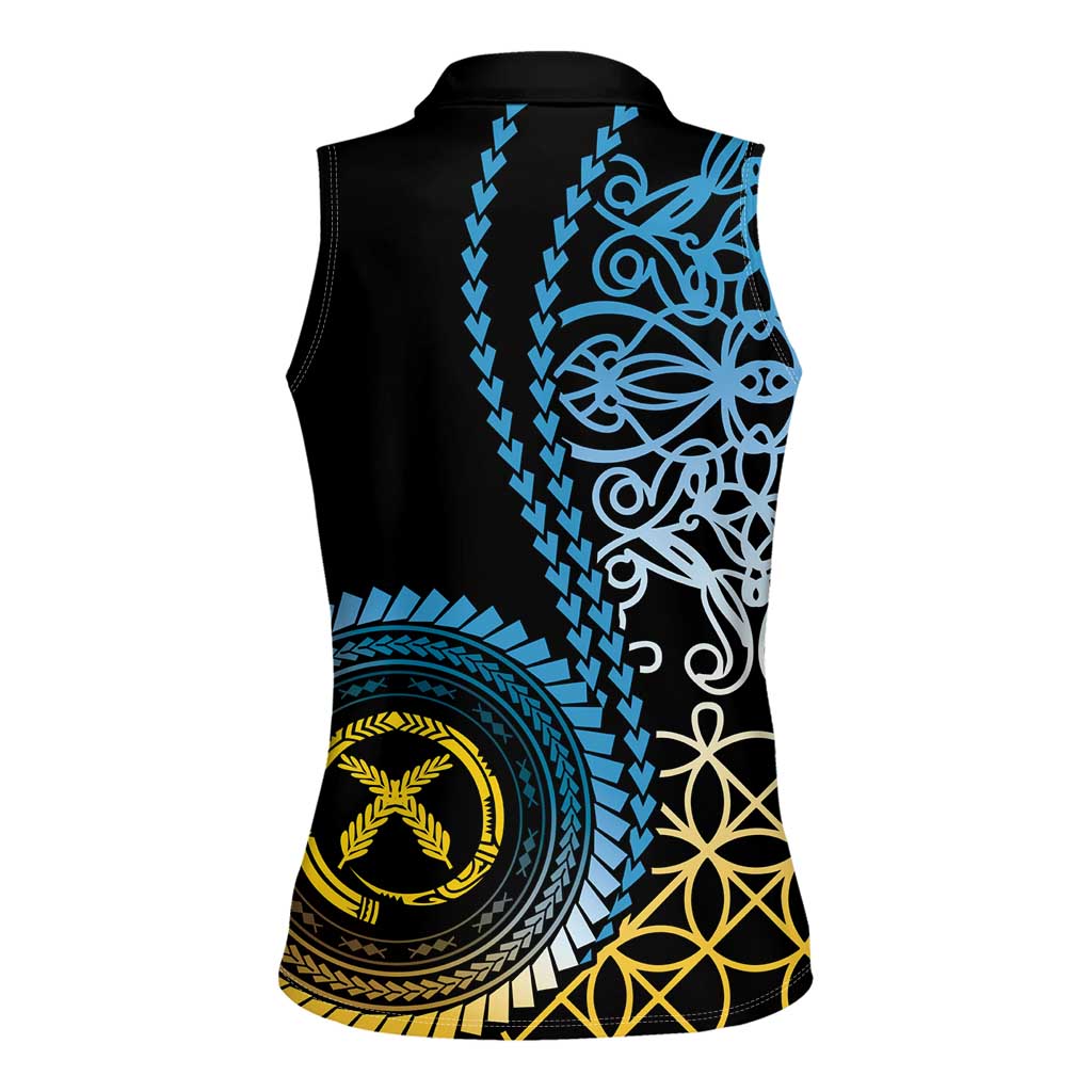 Proudly Ni-Van Sandroing Inspired Women Sleeveless Polo Shirt Sanma Classic Style