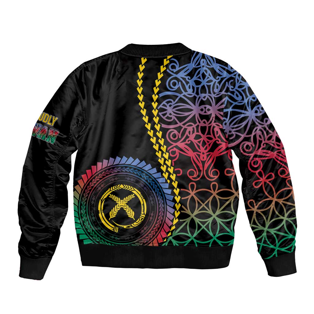 Proudly Ni-Van Sandroing Inspired Bomber Jacket Shefa Classic Style