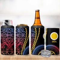 Proudly Ni-Van Sandroing Inspired 4 in 1 Can Cooler Tumbler Shefa Classic Style LT7 - Polynesian Pride