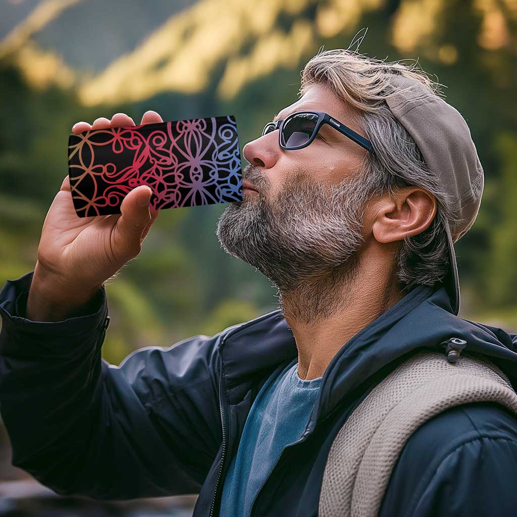 Proudly Ni-Van Sandroing Inspired 4 in 1 Can Cooler Tumbler Shefa Classic Style LT7 - Polynesian Pride