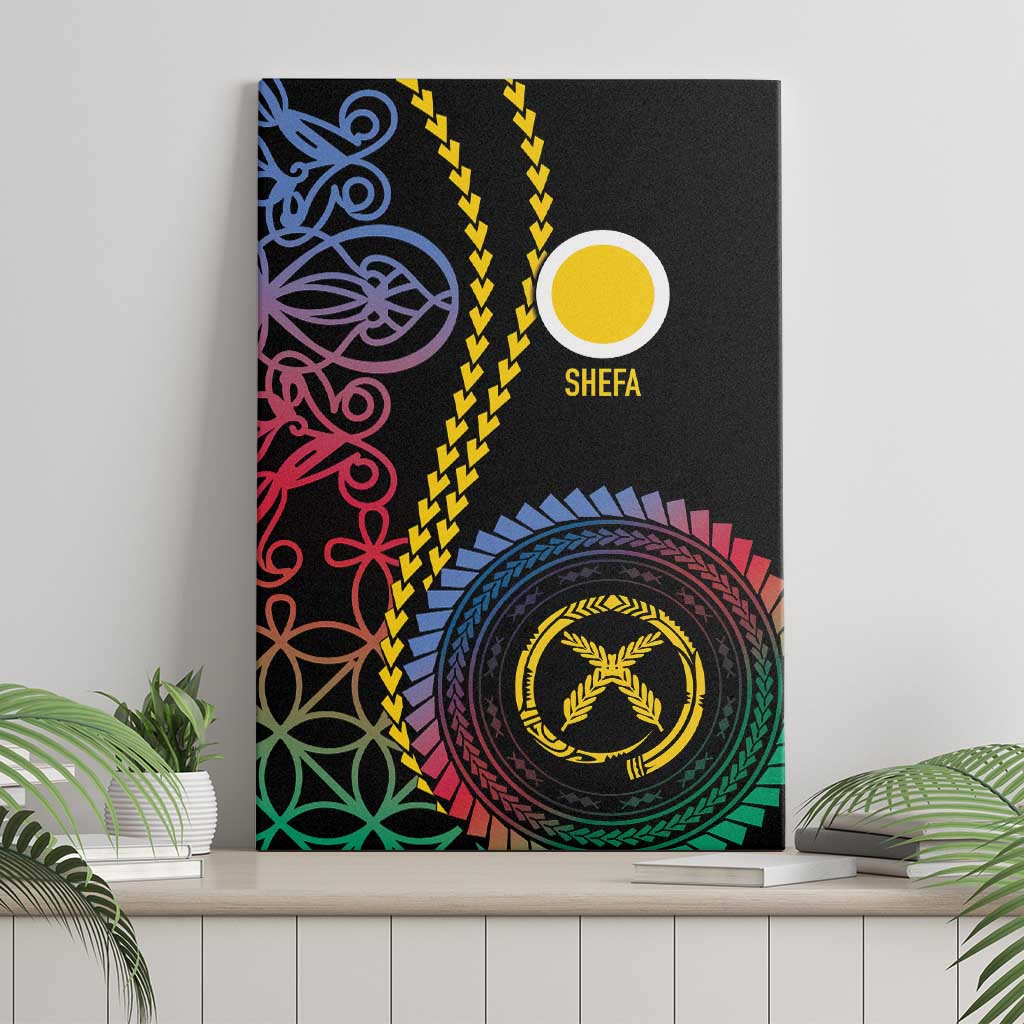 Proudly Ni-Van Sandroing Inspired Canvas Wall Art Shefa Classic Style LT7 - Polynesian Pride