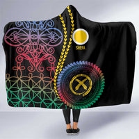 Proudly Ni-Van Sandroing Inspired Hooded Blanket Shefa Classic Style LT7 One Size Colorful - Polynesian Pride