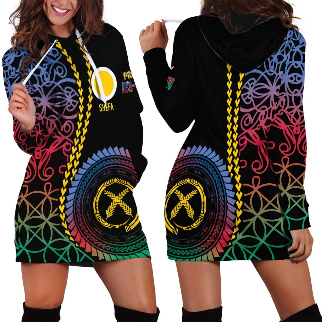 Proudly Ni-Van Sandroing Inspired Hoodie Dress Shefa Classic Style