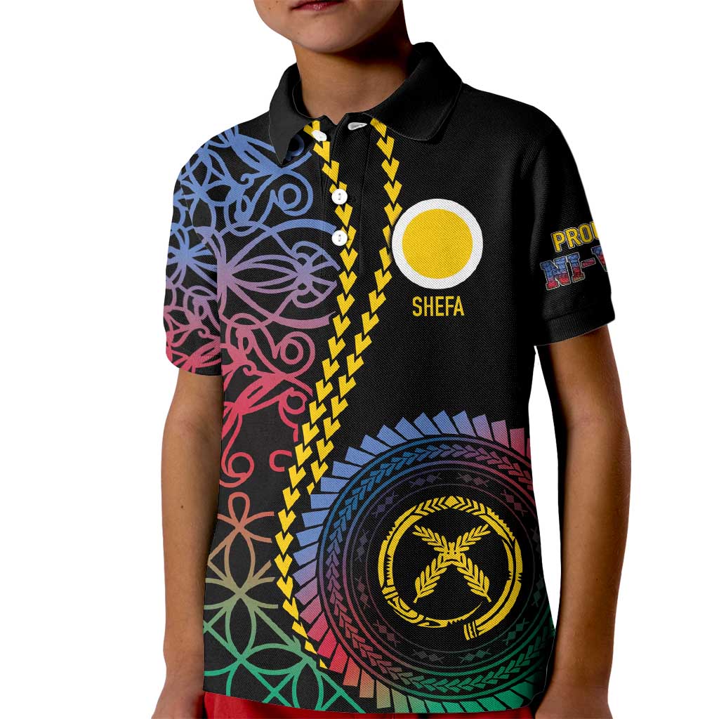 Proudly Ni-Van Sandroing Inspired Kid Polo Shirt Shefa Classic Style