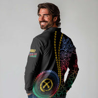 Proudly Ni-Van Sandroing Inspired Long Sleeve Polo Shirt Shefa Classic Style