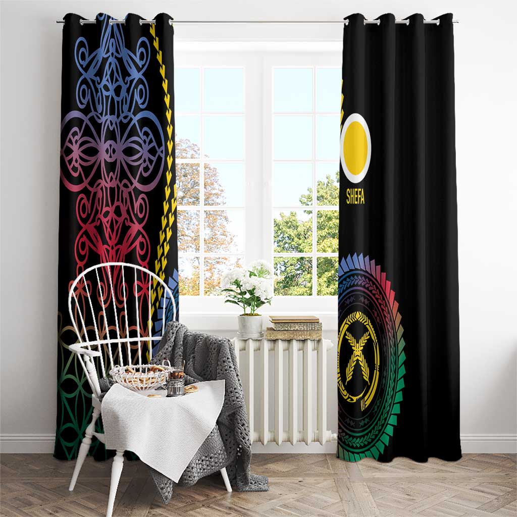 Proudly Ni-Van Sandroing Inspired Window Curtain Shefa Classic Style