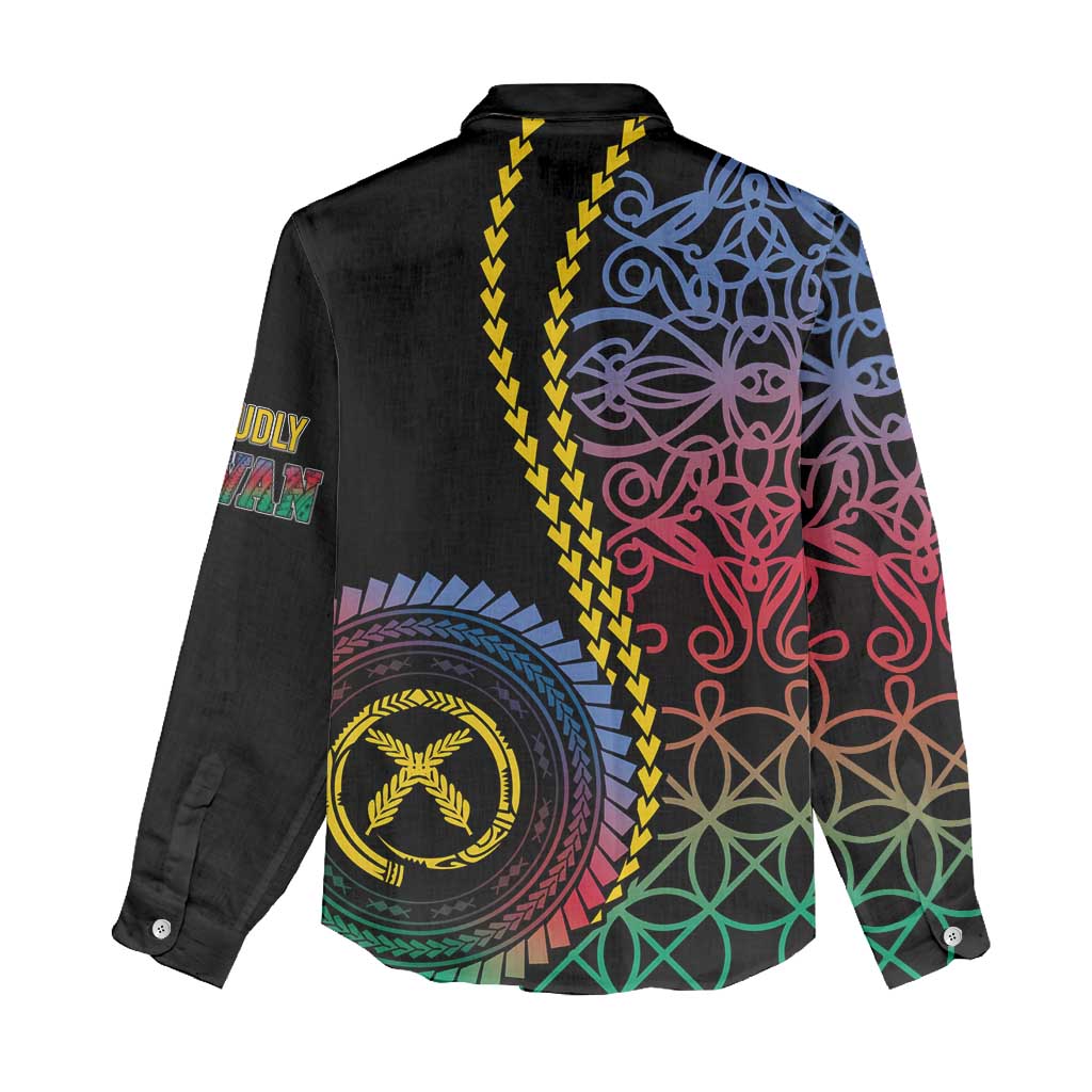 Proudly Ni-Van Sandroing Inspired Women Casual Shirt Shefa Classic Style