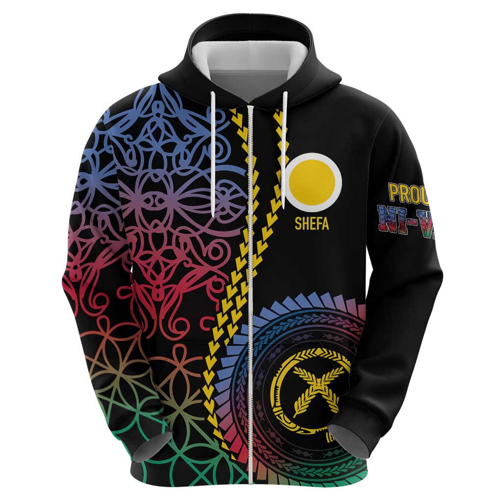 Proudly Ni-Van Sandroing Inspired Zip Hoodie Shefa Classic Style