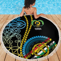 Proudly Ni-Van Sandroing Inspired Beach Blanket Torba Classic Style LT7 - Polynesian Pride