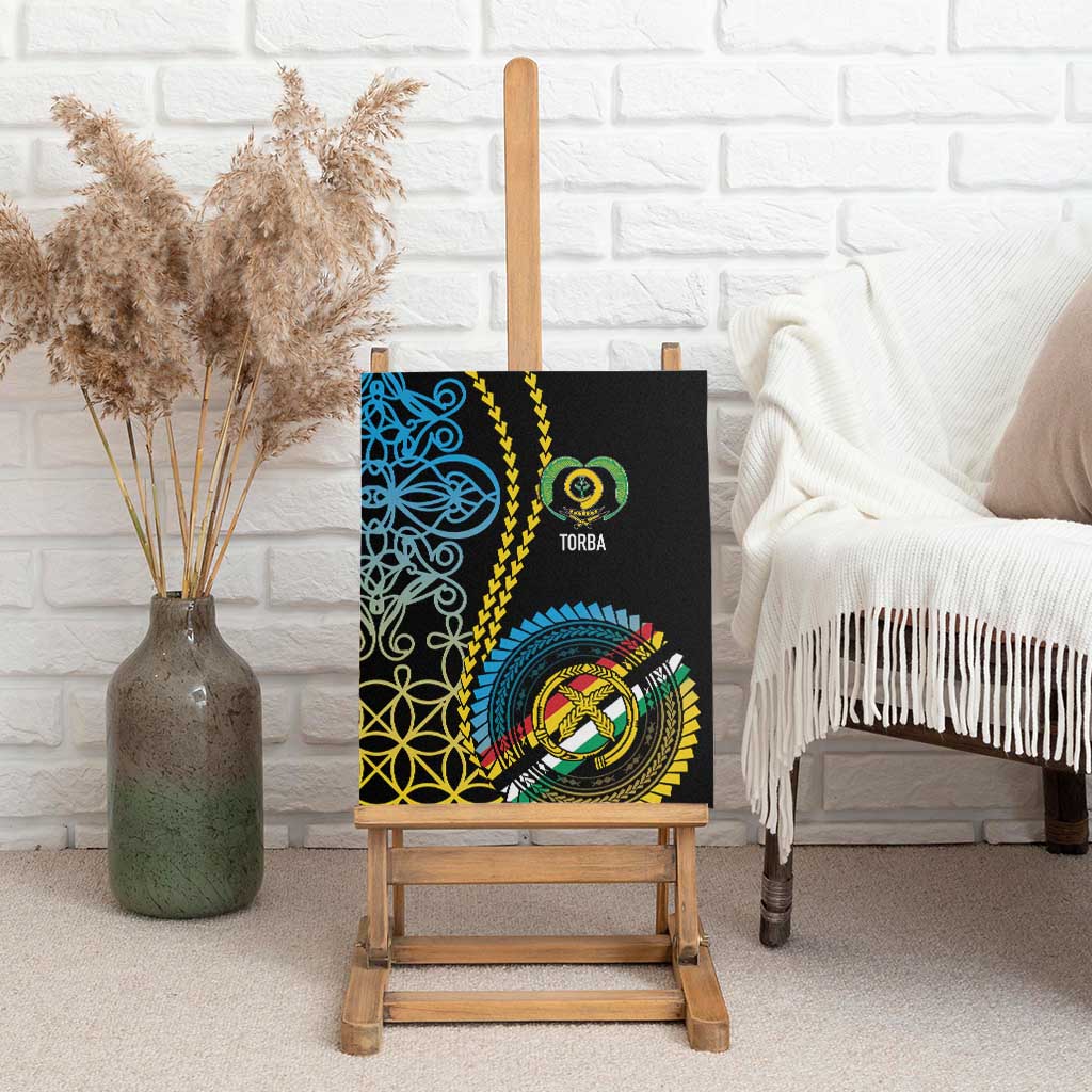 Proudly Ni-Van Sandroing Inspired Canvas Wall Art Torba Classic Style LT7 - Polynesian Pride