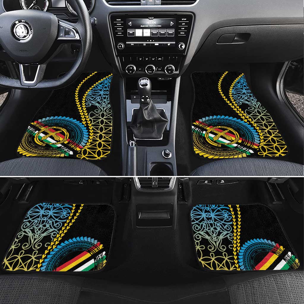 Proudly Ni-Van Sandroing Inspired Car Mats Torba Classic Style LT7 Set 4pcs Colorful - Polynesian Pride