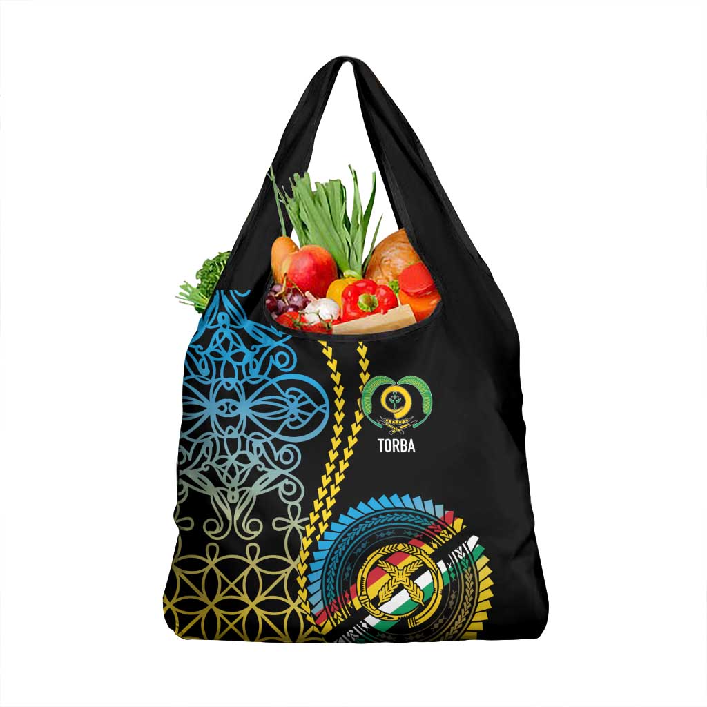 Proudly Ni-Van Sandroing Inspired Grocery Bag Torba Classic Style LT7 1-pack One Size Colorful - Polynesian Pride