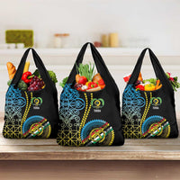 Proudly Ni-Van Sandroing Inspired Grocery Bag Torba Classic Style LT7 3-pack One Size Colorful - Polynesian Pride