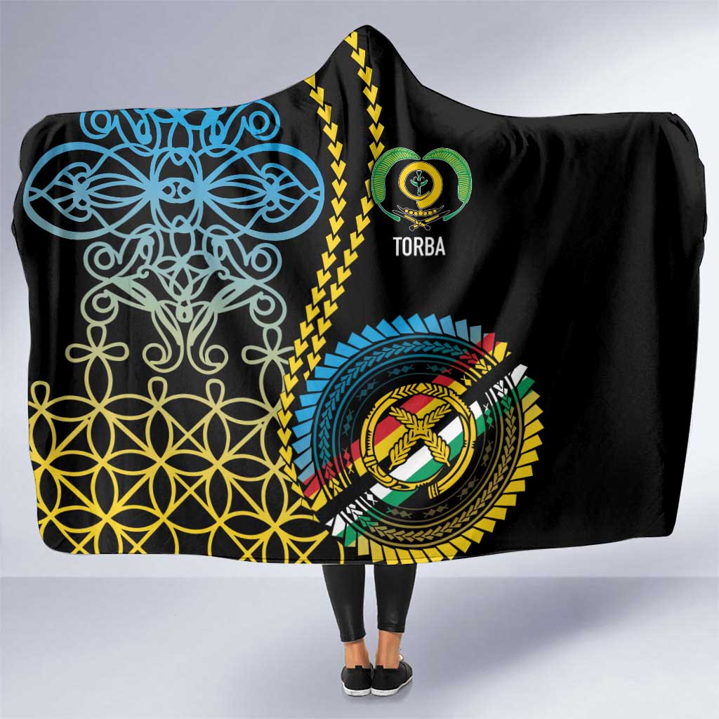 Proudly Ni-Van Sandroing Inspired Hooded Blanket Torba Classic Style LT7 One Size Colorful - Polynesian Pride