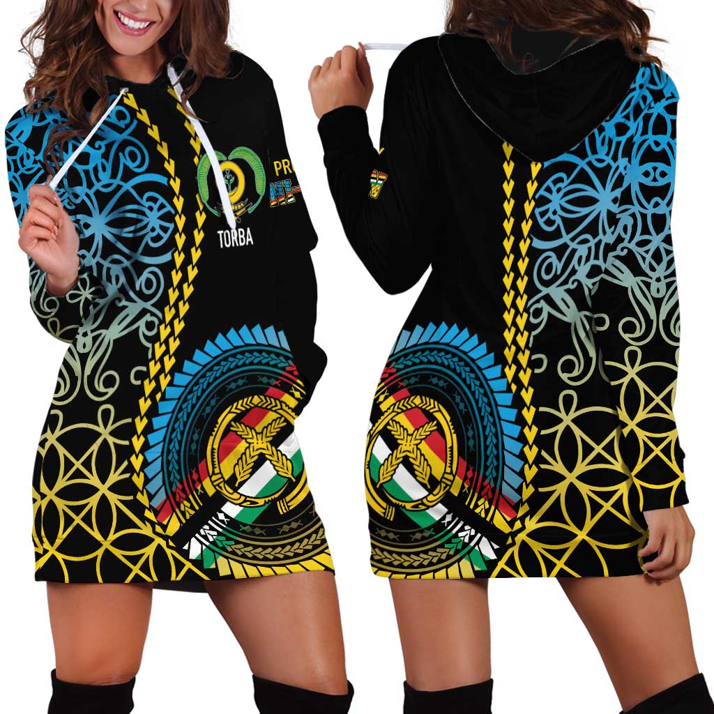 Proudly Ni-Van Sandroing Inspired Hoodie Dress Torba Classic Style