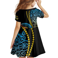 Proudly Ni-Van Sandroing Inspired Kid Short Sleeve Dress Torba Classic Style