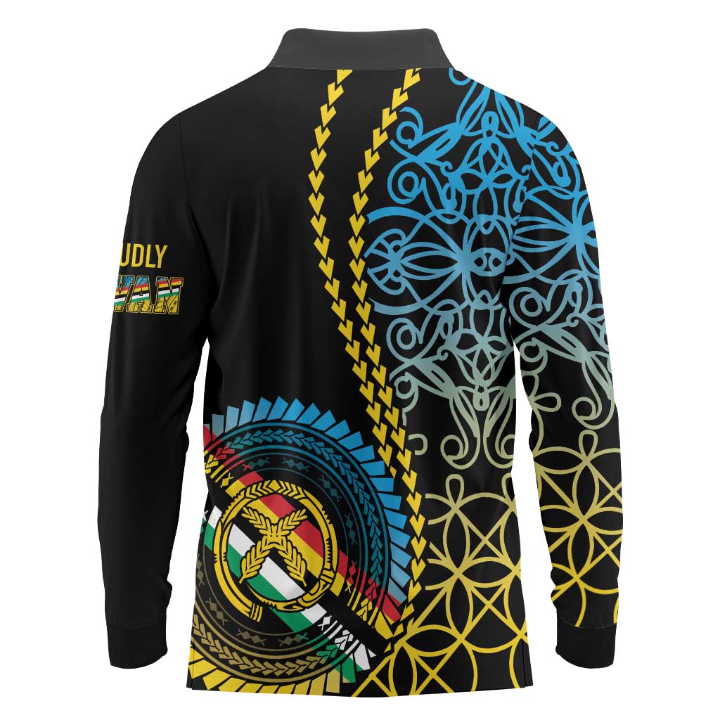 Proudly Ni-Van Sandroing Inspired Long Sleeve Polo Shirt Torba Classic Style